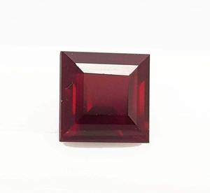 Venta al por Mayor de Piedras de Palma de Granate Natural (Corte Esmeralda) de 4x4 mm, 2-3 Quilates, para Protección y Equilibrio Energético, Precio de la India - Product Image 3