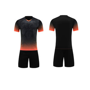 ชุดเสื้อเจอร์ซีย์ฟุตบอลสำหรับผู้ชายเสื้อผ้ากีฬาชุดฟุตบอลสไตล์ใหม่ชุดฝึกฟุตบอลโลโก้แบบกำหนดเอง - Product Image 4