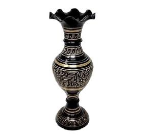 Artisanat professionnel en laiton fleur Vase multicolore métal Table pièce maîtresse décor à la maison salon pendaison de crémaillère Diwali cadeau article - Product Image 2