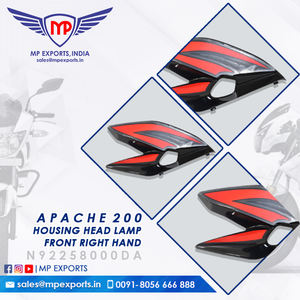 Produit indien de haute qualité de boîtier lampe frontale avant droite pour TVS Apache 2 roues disponible à un prix abordable - Product Image 3