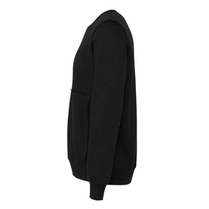 Bella Canvas Raw Edge Crew Sweatshirt Raw Edge Crewneck Sweatshirt Bella + Canvas Unisex Raw Seam Crew Pullover Sweatshirt - Product Image 4