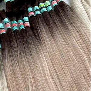 Extensions de cheveux en vrac d'usine vietnamienne bonne qualité style droit et naturel prix de cheveux humains le moins cher - Product Image 1