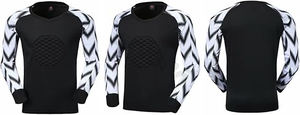 Uniformes de portero protectores para hombre, camisetas de fútbol, Protector de esponja, ropa de portero de entrenamiento de fútbol, pantalones, trajes - Product Image 4