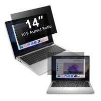 Filtro de Pantalla de Privacidad Antiespía de 2 Vías, Protector de Pantalla Antirreflejos y Anti Luz Azul para Portátil Dell de 14 Pulgadas 16:9 Pantalla Ancha