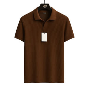 Polo promotionnel d'entreprise Fournisseur de logo personnalisé Bangladesh Uniformes de vêtements de travail professionnels Solution de marque pour événements commerciaux - Product Image 1