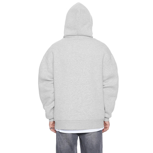 Hoodie en molleton français pour homme, 100% coton, haute qualité, imprimé sur mesure, style vintage, respectueux de l'environnement, avec strass et sérigraphie, idéal pour l'hiver - Product Image 3