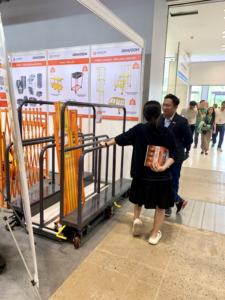 Carretilla Industrial de Acero de Alta Resistencia LIPHOCO con Pedal, 6 Ruedas, Neumáticos Antipinchazos/Neumáticos, Garantía de Más de 5 Años para Mudanzas - Product Image 2