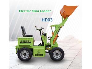 Oferta Especial: Minicargadora con Tracción en las 4 Ruedas, Motor Diésel Euro 5, 18.5kW 25HP, 800kg, Cucharón de 3 Metros Cúbicos, Alta Capacidad de Carga - Product Image 5