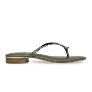 Sandalias de tacón verde FN0767 Chappal - Product Image 4