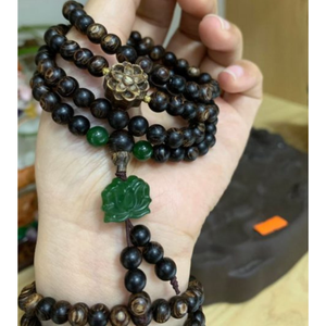 สร้อยข้อมือลูกปัด108 6มม. ทำจากไม้สร้อยข้อมือเวียดนามใต้น้ำคุณภาพสูงที่เหนือกว่า - Product Image 5