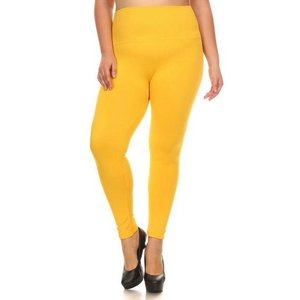 Leggings capri en modal à haute élasticité pour femmes Short amincissant décontracté d'été de base grande taille couleur unie avec taille avec logo personnalisable - Product Image 5