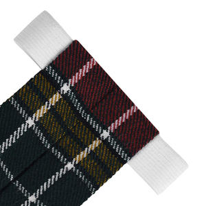 La mejor llegada Highland Kilt Hose Flashes Mezcla de colores de alta calidad Hombres puntiagudos Scottish Kilt Hose Calcetines Flashes - Product Image 6