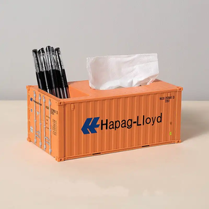 Biểu Tượng Tùy Chỉnh Vận Chuyển Hàng Hóa Giao Nhận Công Ty Kinh Doanh Quà Tặng Màu Đầy Đủ Vận Chuyển Container Mô Hình Quy Mô Xe Hộp Mô - Product Image 3