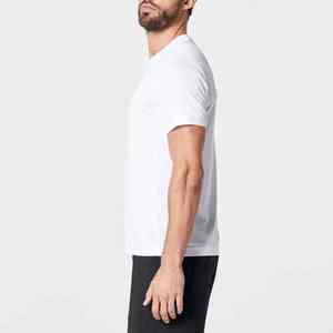 Camiseta de Algodón Premium Extra Grande para Hombre, Corte Holgado, Hombros Caídos, Estilo Urbano de Lujo - Product Image 4