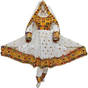 Nouvelle Arrivée 2025 – Salwar Kameez Indien-Pakistanais Fait Main en Soie Filet pour Femme – Prix de Gros – Modèle Unique Afghani Banjara Couleurs Rouge et Bleu - Product Image 6