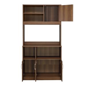 Modern <b>Tall</b> <b>Kitchen</b> Pantry with Particle Board/MDF Construction Paper Laminated Finish - Product Image 4