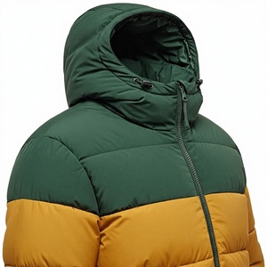 Veste matelassée d'hiver pour homme, chaude, imperméable, coupe-vent, respirante, à capuche, conçue pour un confort quotidien - Product Image 2