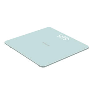 Liquidación Báscula de Baño Blanca para el Hogar, Báscula de Peso Corporal de Vidrio Templado de 260 mm con LED Brillante, Báscula de Pesaje de 180 kg/400 lb - Product Image 3