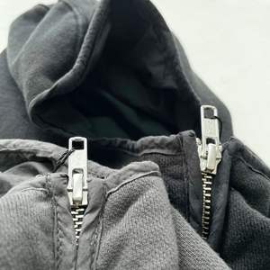 Pull à capuche surdimensionné en coton épais 500Gsm Full Zip Mask Hoodie Custom Masked Vintage Acid Wash Hoodie Pour Hommes - Product Image 3