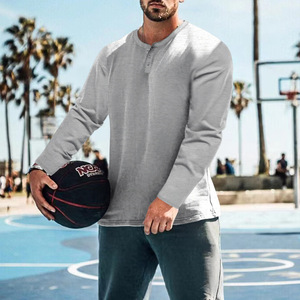 Camiseta Casual de Manga Corta para Hombre, 100% Algodón, Transpirable, Corte Regular, Tela de Lona, Diseño Sólido, Venta al Por Mayor - Product Image 6