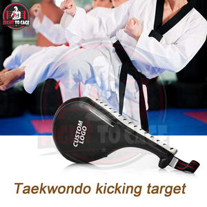 Cibles de frappe en cuir de qualité supérieure 2026 avec absorption des chocs, conception durable et écologique pour l'entraînement aux arts martiaux et au MMA - Product Image 2