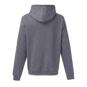 Alta calidad estilo coreano S hombres negro sólido sudadera invierno cremallera completa sudaderas con capucha 100% algodón ofertas de venta para hombres jóvenes - Product Image 3