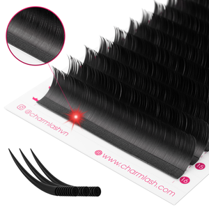 CharmLash extensiones de pestañas tecnológicas láser únicas extensiones de pestañas láser visón al por mayor pestañas de visón esponjosas Etiqueta Privada - Product Image 1