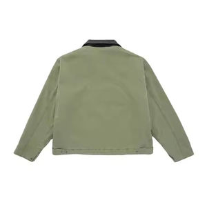 เสื้อแจ็คเก็ตวาร์ซิตี้ผู้ชาย ผ้าแคนวาสคอตตอน 100% บริการ OEM ปี 2025 เสื้อแจ็คเก็ตผู้ชาย - Product Image 5