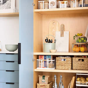 Cestas Rectangulares Tejidas de Jacinto de Agua, Ecológicas y Naturales, Caja de Almacenamiento Multifuncional Ovalada para Lavandería - Product Image 5