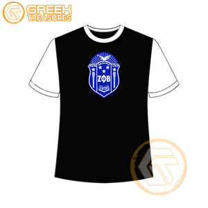 Venta al por mayor personalizada Zeta Phi Beta mujeres camiseta hermandad ropa algodón camisetas más finas mujeres fraternidad prendas - Product Image 1