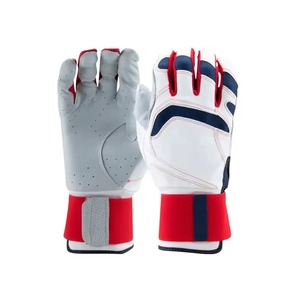 Gants de frappe et de réception professionnels en cuir souple, vente en gros, gants d'entraînement personnalisés pour le baseball et le softball - Product Image 4
