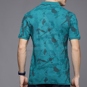 100% algodón de alta calidad hombres Polo camiseta diseño personalizado Logo impresión precio al por mayor sublimación hombres Polo camiseta - Product Image 2