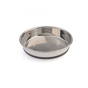 Bol pour chien moderne en acier inoxydable réglable surélevé antidérapant plat d'eau pour aliments pour animaux de compagnie intérieur extérieur alimentation - Product Image 5