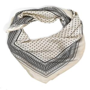 Foulard carré fait à la main belle écharpe Bandana produit d'impression numérique personnalisé écharpes de cheveux doux meilleur - Product Image 3
