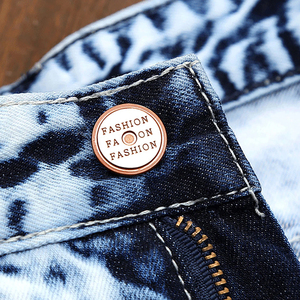 Wholesale 100% Cotton High Quality Denim <b>Jeans</b> Print Streetwear Distressed <b>Ripped</b> Slim Fit Moustache Effect <b>Men's</b> Pants <b>Jeans</b> - Product Image 6