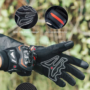 Hecho en el mejor material Hombres Guantes de moto Venta caliente Mejor precio Hombres Guantes de moto para adultos - Product Image 4