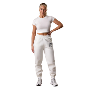 Womens Gym Joggers High GSM Fleece Pants for Gym Training Workout and Winter Activewear - Product Image 1