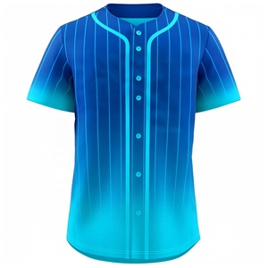 Camiseta Deportiva de Alta Calidad para Hombre, Material Duradero, Logotipo Personalizado, Ligera, Secado Rápido, Diseño Digital de Béisbol - Product Image 1