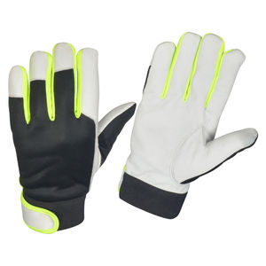 Guantes de montaje de cuero de material superior y de la mejor calidad a la venta Guantes de montaje de cuero de diseño personalizado de fabricante de nitrilo En420 - Product Image 3