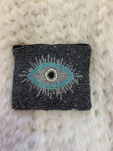 Monedero de Lentejuelas con Cremallera y Bordado de Cuentas Hecho a Mano, Estilo Hip Hop, para Mamá Animadora, Pequeño, para Regalo, Unisex, para Eventos Deportivos - Product Image 3