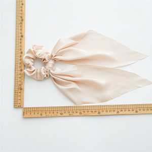 Élastiques à <span class=keywords><strong>cheveux</strong></span> pour femmes avec <span class=keywords><strong>long</strong></span> ruban en forme de nœud, chouchous, attaches pour queue de cheval, accessoires pour femmes, filles et adolescentes - Product Image 5