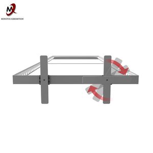 Led ánh sáng Hộp vải Modular Frameless 3x3m triển lãm thương mại Booth thiết kế Backlit quảng cáo cho triển lãm - Product Image 5