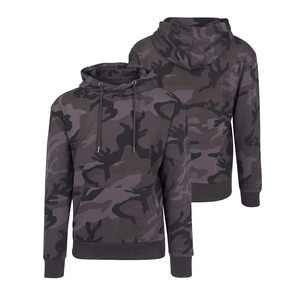 Sweats à capuche d'hiver pour hommes 100% coton Design moelleux chaud avec pulls à capuche lourds Couleur à manches longues Vêtements pour hommes Hoodies - Product Image 3