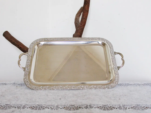 Plateaux de service rectangulaires en métal de luxe modernes, écologiques, de qualité supérieure et au design élégant pour cafés, hôtels, plage, tailles personnalisées - Product Image 6