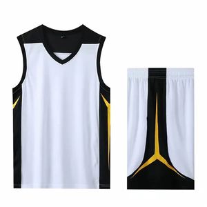 Nouveau Style professionnel personnalisé respirant évacuation de l'humidité séchage rapide basket-ball uniforme unisexe sans manches maillot court ensemble - Product Image 2