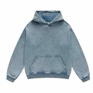 เสื้อฮู้ดซักกรดเปิดไหล่แบบวินเทจสินค้ามาใหม่ - Product Image 1