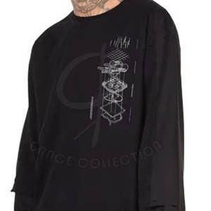 Camisetas elegantes de doble capa para mujer con tamaño personalizado, camisetas de moda de dos capas informales suaves a la venta - Product Image 5