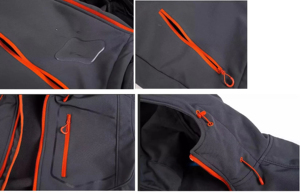 Unisex High Quality <b>Jacket</b> Waterproof Windproof Breathable Hoodie Softshell <b>Jacket</b> Manufacturer on ZOHAN CREATIONS - Product Image 6
