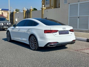 2021 sièges en cuir intérieur foncé AU DI A5 PREMIUM PLUS 2.0L d'occasion entraînement AWD - Product Image 6