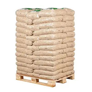 Biomassa Combustível Pellets 100% Pine Wood Pellets / ENplus-A1 Wood Pellets/Europa Wood Pellets DIN PLUS para venda